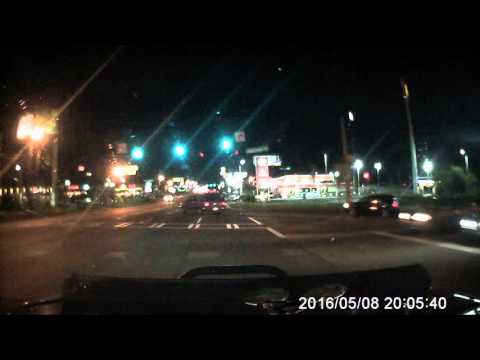 close call for scooter guy on washigton rd.