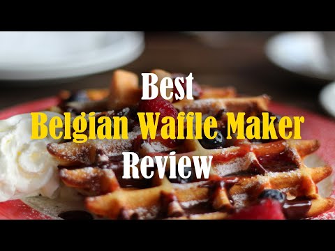 Best Belgian Waffle Maker Review - Pro Iron Mould Kitchen Machine
