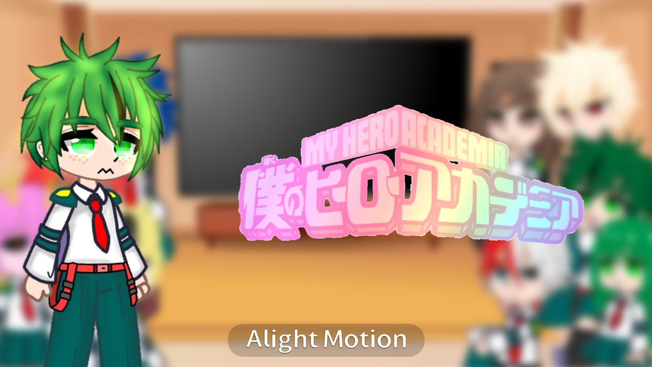 mha react to deku (lil bit of Dekubowl) part 2/?