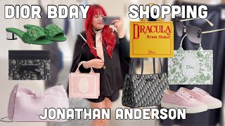 Birthday Dior Shopping In Las Vegas🛍️🥳Dior Jonathan Anderson Lady Dior, Dior Bow Bag, Dior Book Tote