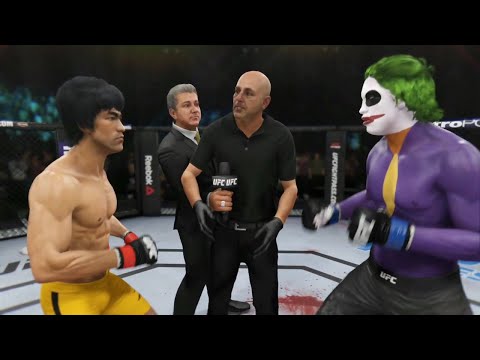Bruce Lee vs. Joker - UFC 3 - EA Sports UFC 3