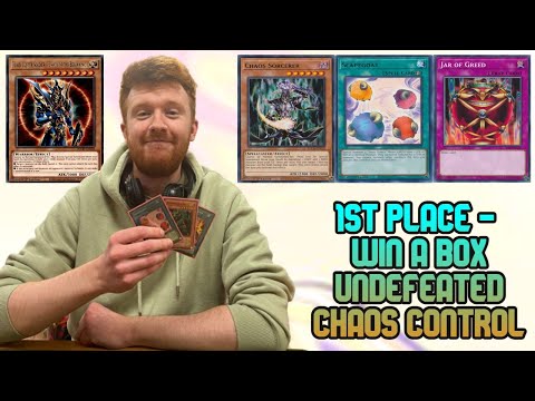 1st Place Undefeated Chaos Control Deck! - November 2022! - GOAT FORMAT WIN A BOX