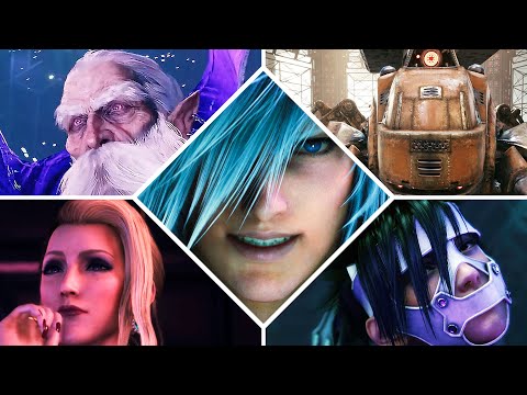 Final Fantasy 7 Remake Intergrade - All Bosses (PS5 4K60)