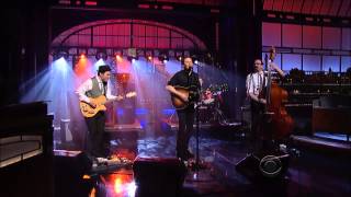 Josh Ritter and The Royal City Band - Joy to You Baby on David Letterman 3/12/13