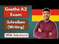 Goethe A2 Prüfung Schreiben SMS E Mail Schreiben Alles Ausführlich Erklärt