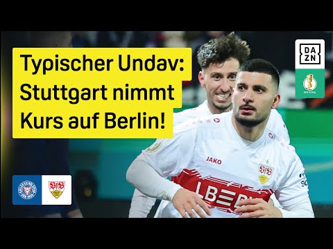 Undav hat den Riecher: Holstein Kiel - VfB Stuttgart | Viertelfinale | DFB-Pokal | DAZN Highlights
