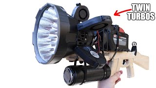 The 113,900 Lumen Assault Flashlight