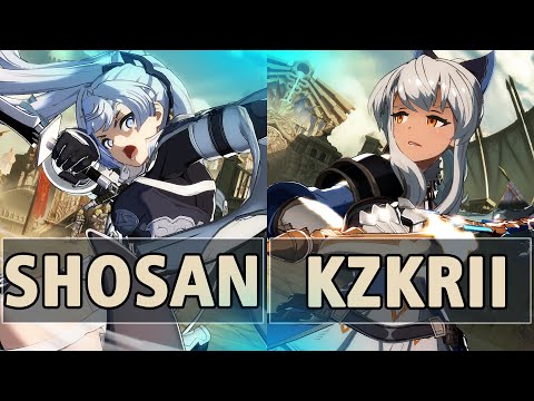 GBVSR:🔥Shosan (Meg) Vs kzkrII (Vira)🔥| High Level Gameplay.