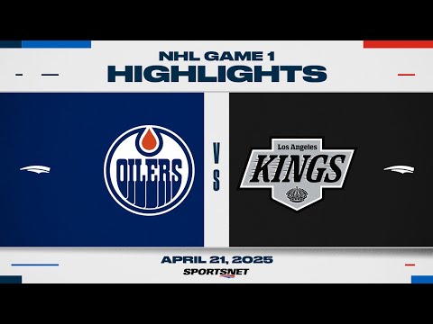 NHL Game 1 Highlights | Oilers vs. Kings - April 21, 2025