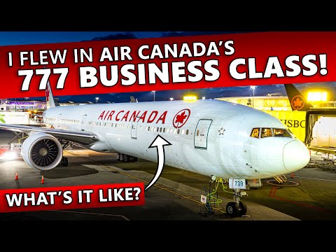 I Flew in Air Canada's 777 Business Class!