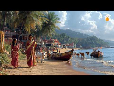 Goa, India🇮🇳 Clean City and Best Beach Resorts in India (4K HDR)