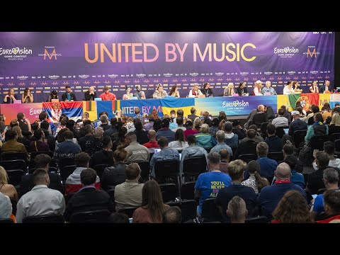 Eurovision Press conference Semi 1 Finalists