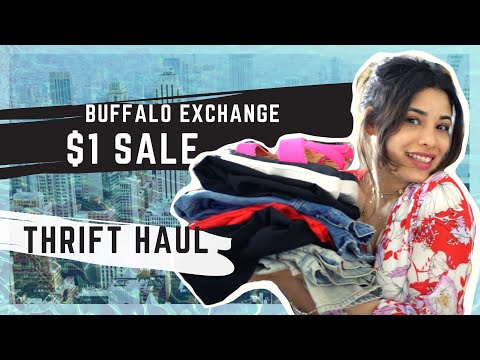 INSANE $1 Finds at NYC Buffalo Exchange! | THRIFT HAUL