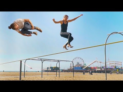 INSANE Slackline Tricks & WORLD RECORDS!