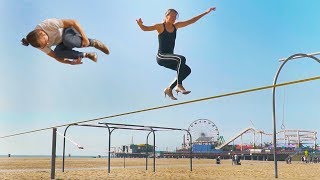 INSANE Slackline Tricks & WORLD RECORDS!