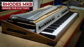 Video thumbnail for The Rhodes Mk8 Piano: Inside The Factory by Doctor Mix