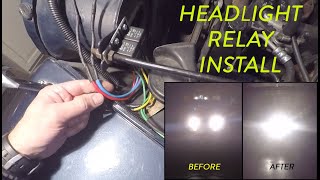 Jeep Headlight Circuit Relay Install