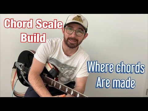 Theory For Psychobilly Rockabilly Guitar - Chord Scale Build - Where Chords Come From
