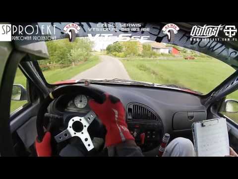 3 Rajd Rzeszowiak skjs niechobrz onboard Ł.Sawicki/ M.Wieczorek saxo vts