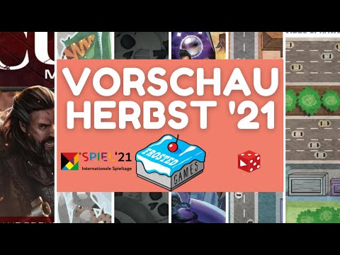 Spiel 2021 Essen • Frosted Games New Releases • Preview / 2nd Half of 2021 Part 1
