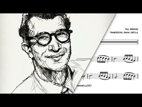 "Take 5" - Dave Brubeck Quartet - 🎷Sax Alto transcription🎷