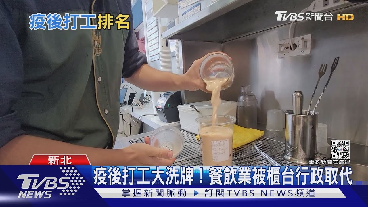 疫後打工大洗牌! 餐飲業跌出前三名最多人選擇「這職務」