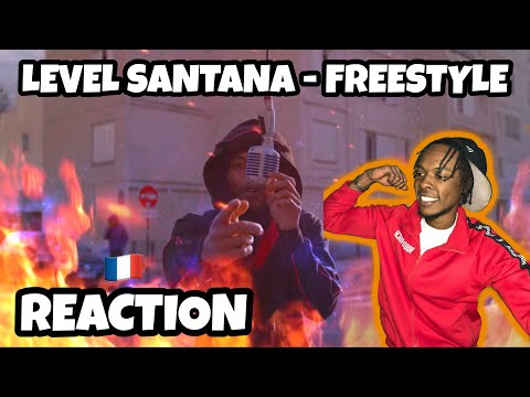 AMERICAN REACTS TO FRENCH DRILL RAP! LEVELSANTANA - DAEMON6 (FREESTYLE) | English Subtitles