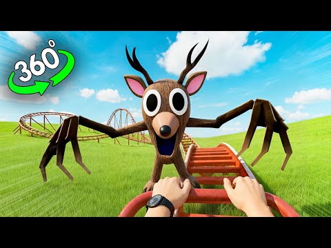 🎢 360° Roller Coaster Adventure The Deer in 99 Nights in Forest 🌲🦌