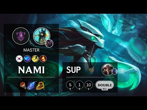 Nami Support vs Sett - KR Master Patch 10.11