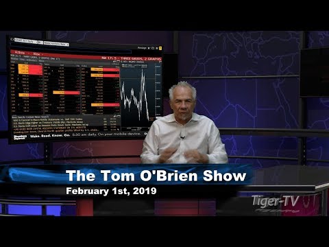 February 1st Tom O'Brien Show on TFNN - 2019