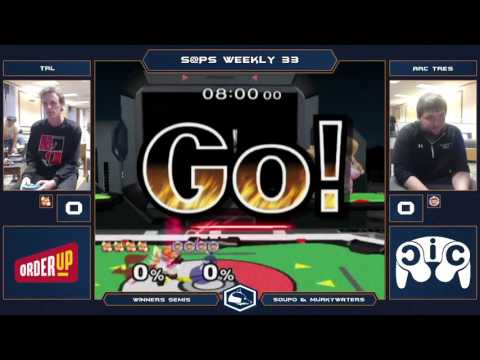S@PS 33 Melee Singles - TRL (Fox) vs Arc Tres (Ice Climbers) - Winner's Semis