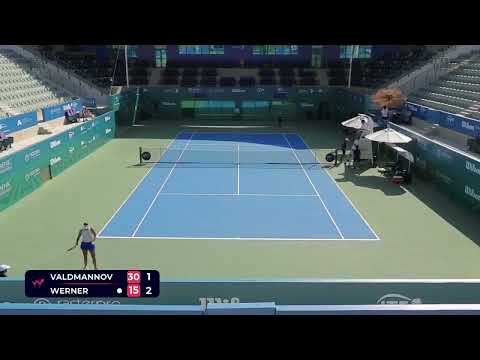 Vendula Valdmannova (CZE) vs Caroline Werner (GER) // 4-6 0-6 // W75 Fujairah // Quarter-final