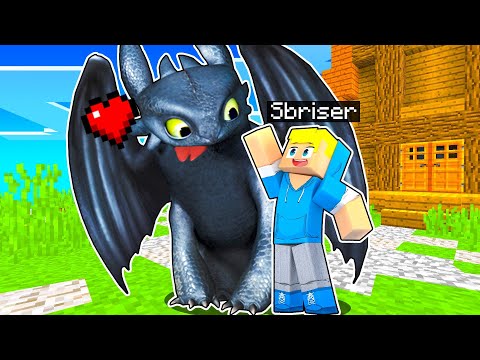 ABBIAMO ADOTTATO UNA FURIA BUIA Su Minecraft! - Draghi Di Minecraft