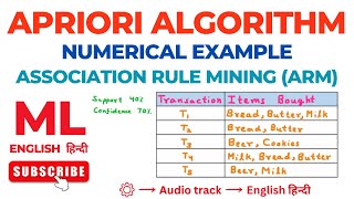 Download the video "Apriori Algorithm | Numerical Example | Association Rule Mining (ARM) | Machine Learning"