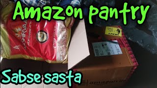 Amazon Pantry | Review | Rice,dal and Grocery buy online | upto 50% off and additional cashback