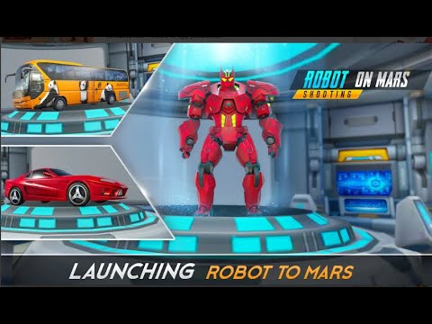 Mars Battle: Bus Robot Game 3D Brave Jackals Gameplay