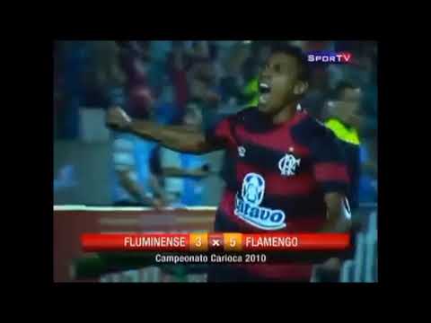 FLAMENGO 5x3 FLUMINENSE - Virada Histórica! 5ª Rodada Taça Guanabara 2010 -Show do "Império do Amor"
