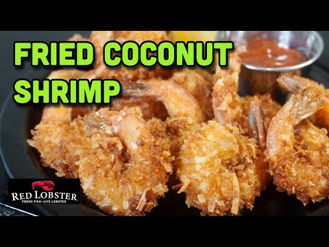 Fried Coconut Shrimp Recipe & Homemade Cocktail Sauce / Copycat Red Lobster Coconut Shrimp Appetizer