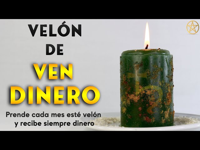 Vídeo relacionado con Valmoni Velón Poderoso del Dinero, Vela para Atraer dinero, Prosperidad y Abundancia Amarillo con Estuche Protector Velón de Carga Ritualizado
