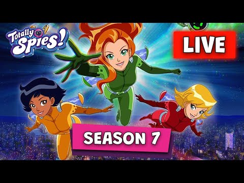 Totally Spies! Season 7 🎯🕵️‍♀️ LIVE! 🔴 | Non-Stop Action