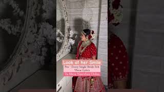 Big Day of every Girl&#39;s Life #weddingday #marriage #bride #redlehnga #bridal #jewellery #mua #viral