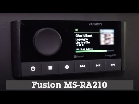 Fusion MS-RA210 Display and Controls Demo | Crutchfield Video