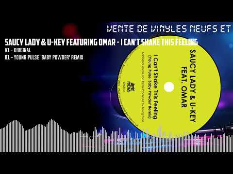 Saucy Lady & U-KEY Featuring Omar - I Can't Shake This Feeling [BLACK] (DR0010)
