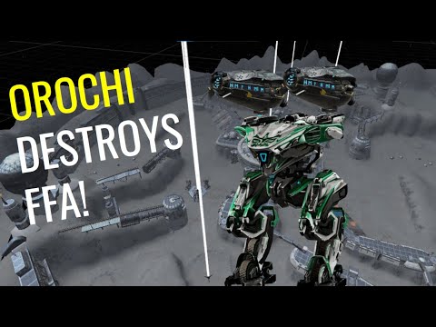Hel Orochi With Nuclear Amplifier Crushes FFA! | War Robots 7.3