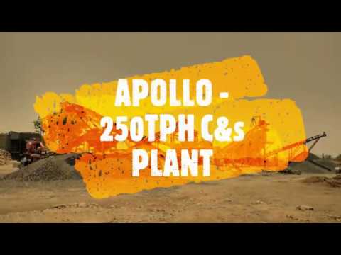 Apollo 350tph stone crusher plant