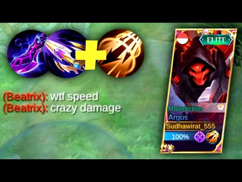 ARGUS FULL ATTACK SPEED IS BACK !!! ENEMY CAN'T HANDLE MY BUILD | MOBILE LEGENDS ARGUS GAMEPLAY 2021