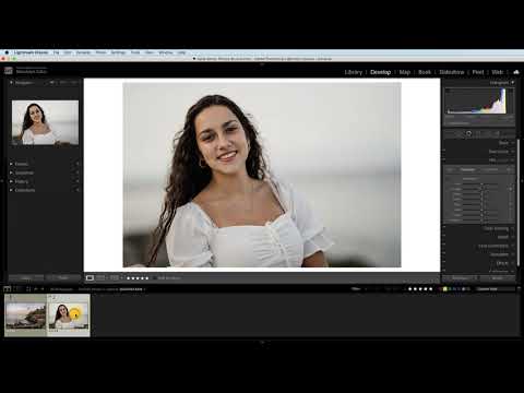Using the Targeted Adjustment Tool in Lightroom