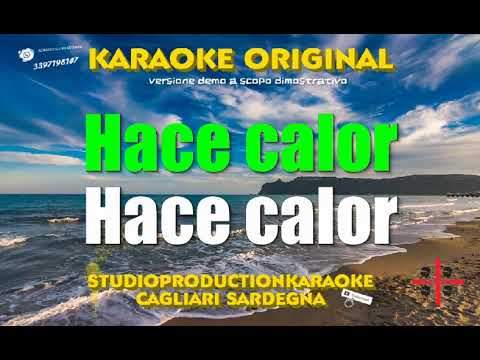 Kaleb Di Masi,Sfera Ebbasta,RVFV,Omar Varela   Hace Calor Remix  (estate 2022)  KARAOKE+CORI