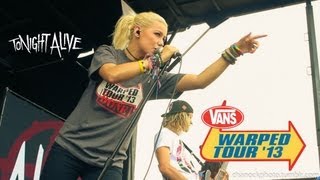 Tonight alive - Listening Live Vans Warped Tour 2013 Houston Texas