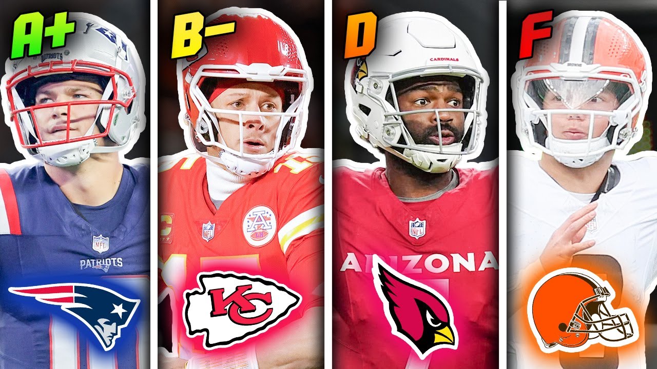 2025 NFL QB Grades - Report Cards For Every Starting Quarterback From All 32 Teams